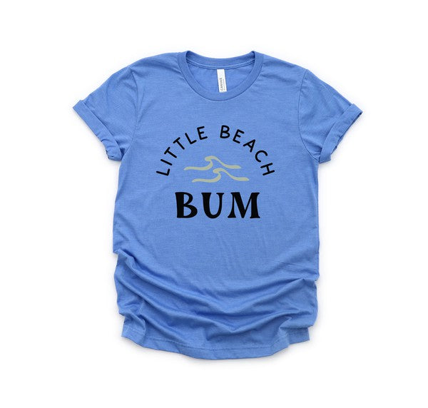 Little Beach Bum Toddler Short Sleeve Graphic Tee