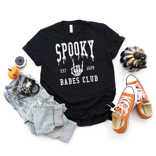 Spooky Babes Club Short Sleeve Tee