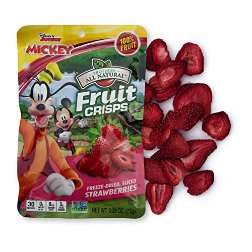 Brothers-ALL-Natural Fruit Crisps, Mickey Mouse Clubhouse Variety, 0.35 Ounce (Pack of 12)