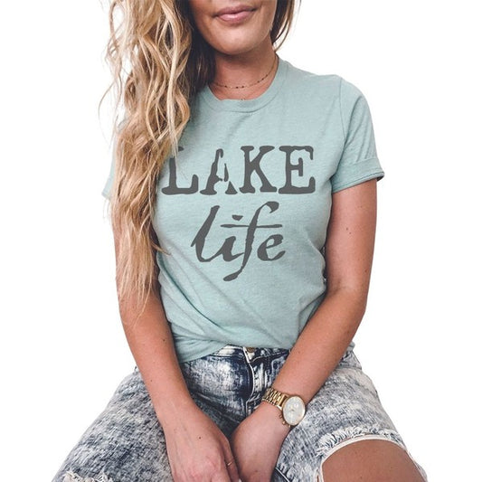 Lake Life Graphic T-Shirt - SU118